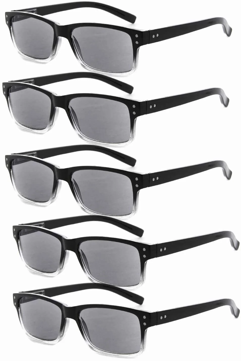 Acetate Round Reading glasses for Women Men Readers Spring hinge Eyeglass Frames 4
