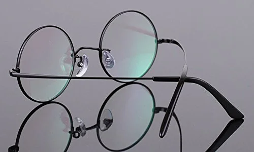 Agstum Pure Titanium Retro Round Optical Eyeglasses Frame 44-24-140 3