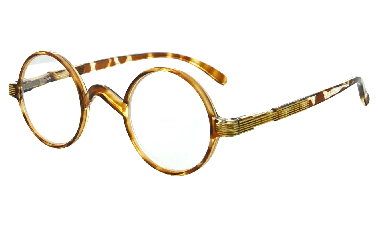 Eyekepper Reading Glasses Round Readers Vintage Eyeglasses Men Women 3