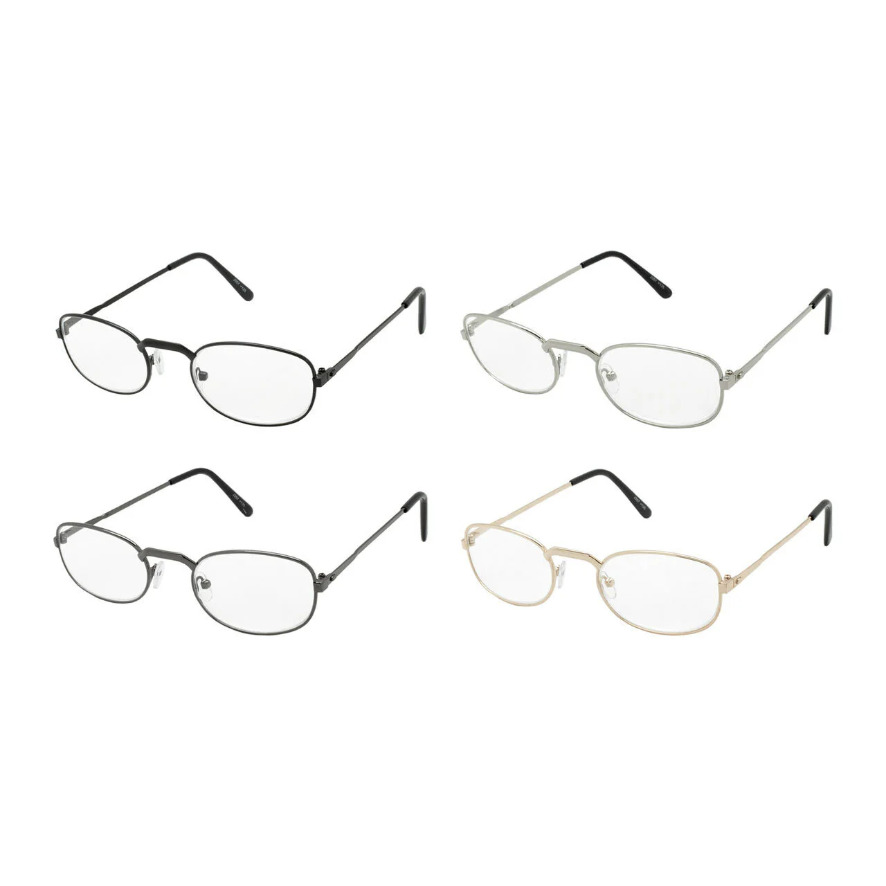 READING GLASSES 1 Metal Full Rim Glasses for men and woman different colors
