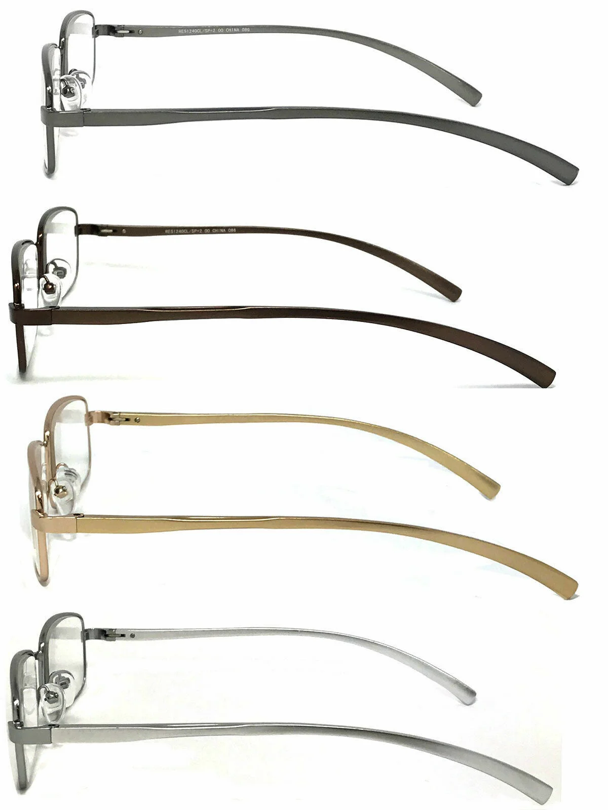 READING GLASSES 1 Metal Full Rim Glasses for men and woman different colors 4