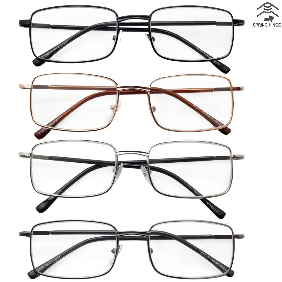 Reading Glasses 6 Pairs for Men Women Quality Style Readers Eyeglasses New 3