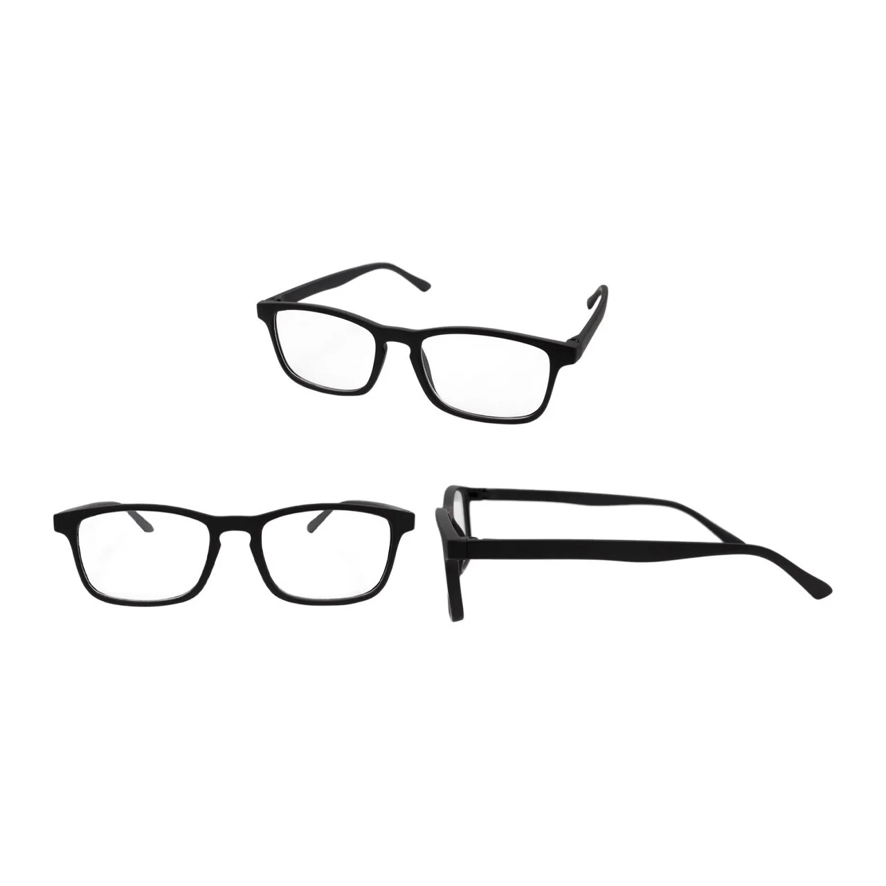 Reading Glasses for Men and Women 2 Pairs Eyeglasses Unisex Frame Stylish Reader 3