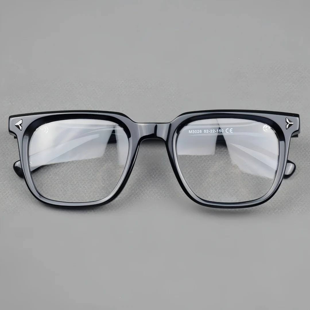 Square Acetate Reading Glasses Full Rim Men Women Eyeglasses Frames Classic
